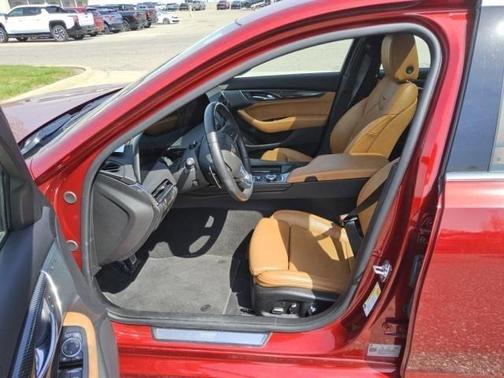 Red 2025 Cadillac CT5 Premium Luxury AWD