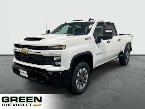 White 2026 Chevrolet Silverado 2500 Custom