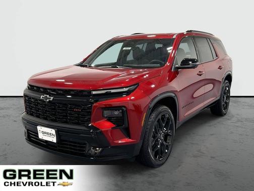 Red 2026 Chevrolet Traverse RS
