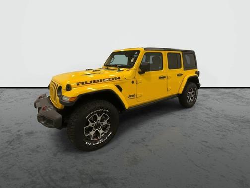 Yellow 2021 Jeep Wrangler Unlimited Rubicon