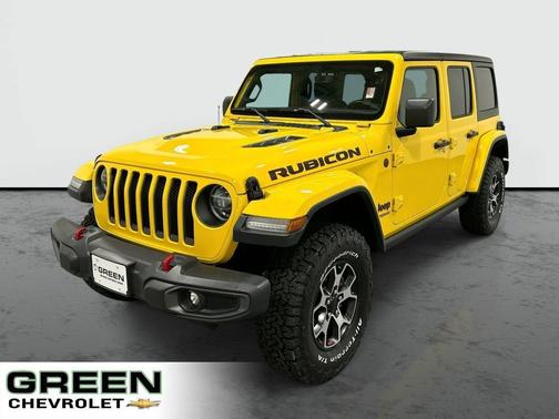 Yellow 2021 Jeep Wrangler Unlimited Rubicon