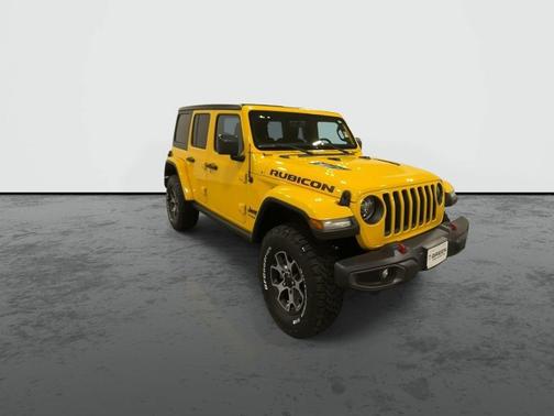 Yellow 2021 Jeep Wrangler Unlimited Rubicon