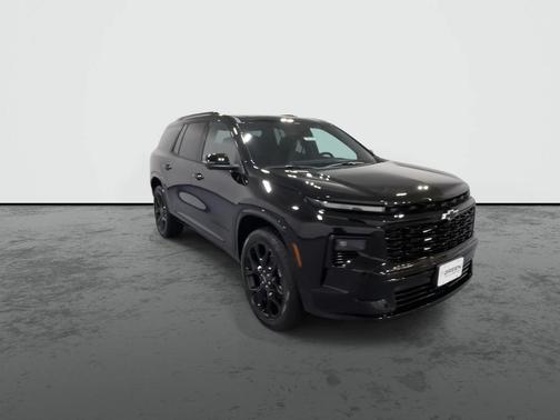Black 2026 Chevrolet Traverse RS