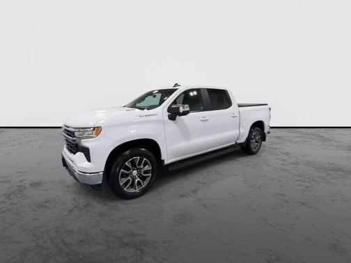 White 2022 Chevrolet Silverado 1500 LT