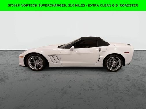 White 2010 Chevrolet Corvette Grand Sport