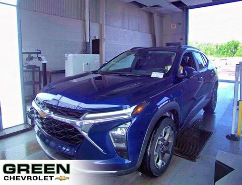 Blue 2024 Chevrolet Trax LT