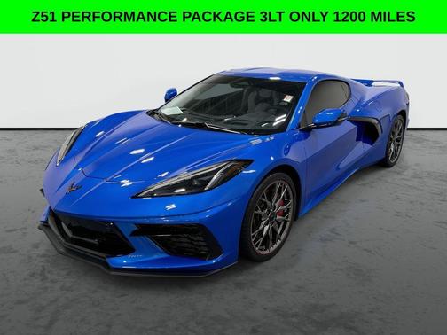 Blue 2024 Chevrolet Corvette Stingray w/3LT