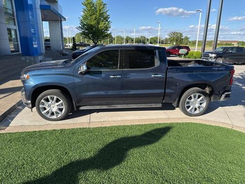 Blue 2021 Chevrolet Silverado 1500 LTZ