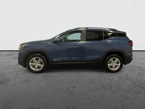 Blue 2024 GMC Terrain SLE