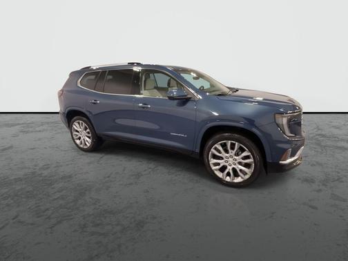 Blue 2026 GMC Acadia Denali