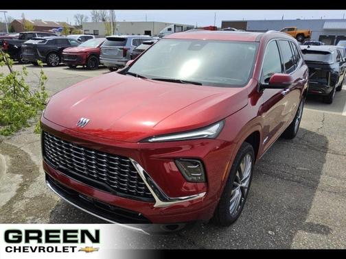 Red 2025 Buick Enclave Avenir