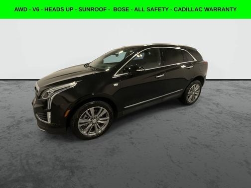 Black 2025 Cadillac XT5 Premium Luxury