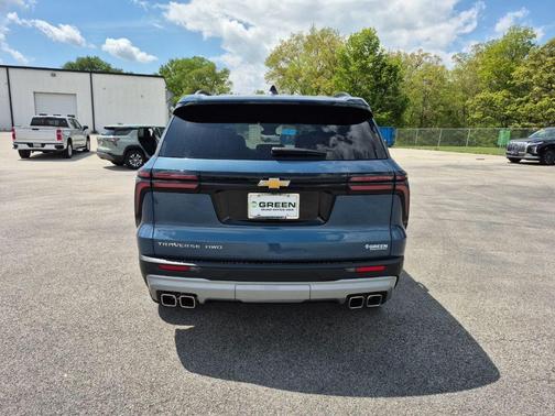 Blue 2025 Chevrolet Traverse LT