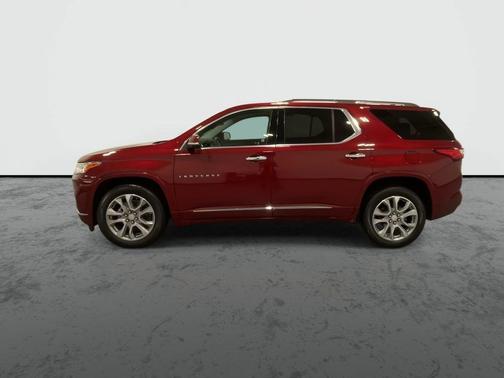 Red 2021 Chevrolet Traverse Premier