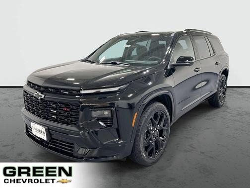 Black 2026 Chevrolet Traverse RS