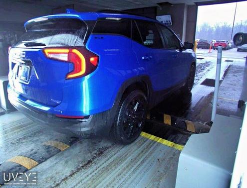 Blue 2024 GMC Terrain SLE