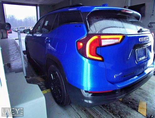 Blue 2024 GMC Terrain SLE