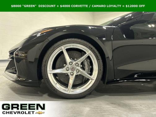 Black 2025 Chevrolet Corvette E-Ray