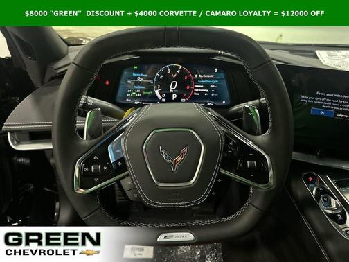 Black 2025 Chevrolet Corvette E-Ray