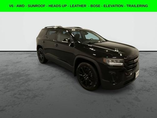 Black 2023 GMC Acadia SLT