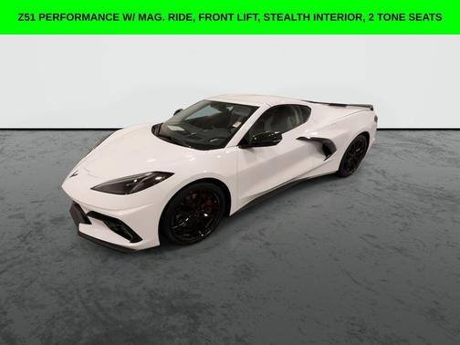 White 2023 Chevrolet Corvette Stingray w/3LT