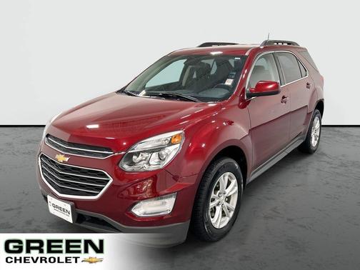 Red 2017 Chevrolet Equinox LT