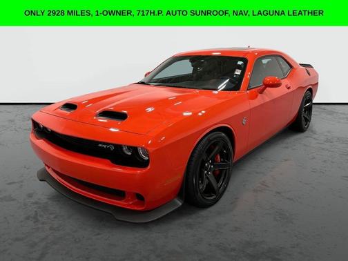 Orange 2022 Dodge Challenger SRT Hellcat
