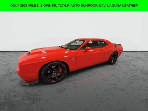 Orange 2022 Dodge Challenger SRT Hellcat