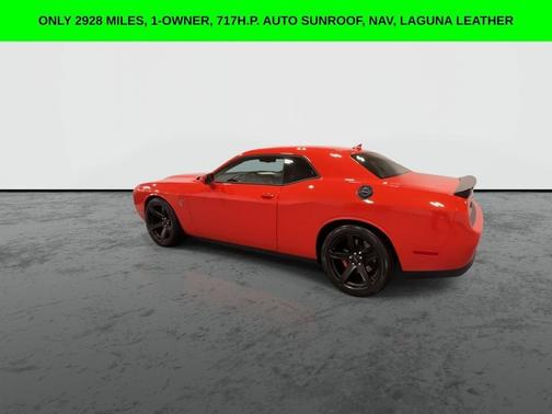 Orange 2022 Dodge Challenger SRT Hellcat