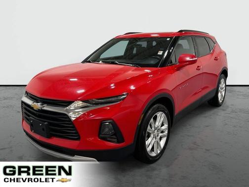 Red 2022 Chevrolet Blazer 3LT