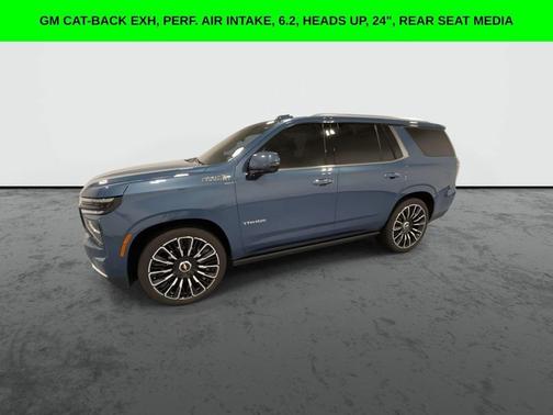 Blue 2025 Chevrolet Tahoe High Country