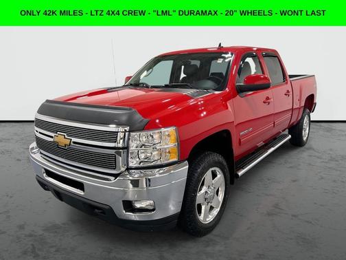 Red 2012 Chevrolet Silverado 2500 LTZ
