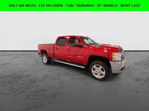 Red 2012 Chevrolet Silverado 2500 LTZ