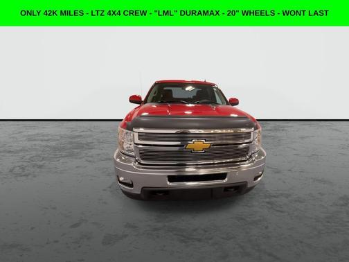 Red 2012 Chevrolet Silverado 2500 LTZ