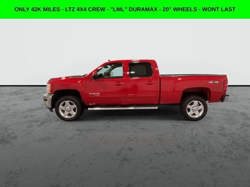 Red 2012 Chevrolet Silverado 2500 LTZ