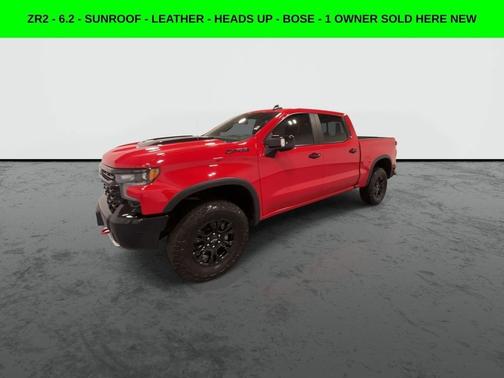 Red 2023 Chevrolet Silverado 1500 ZR2