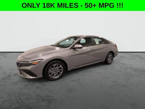 Gray 2024 Hyundai ELANTRA HEV Blue