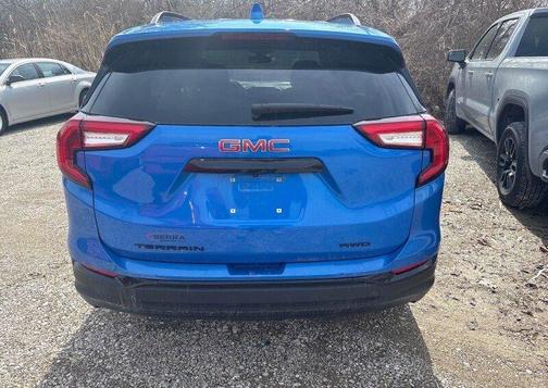 Blue 2024 GMC Terrain SLE