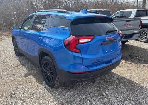 Blue 2024 GMC Terrain SLE
