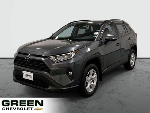 Gray 2021 Toyota RAV4 XLE