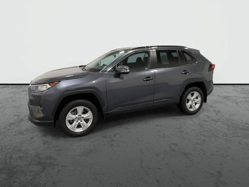Gray 2021 Toyota RAV4 XLE