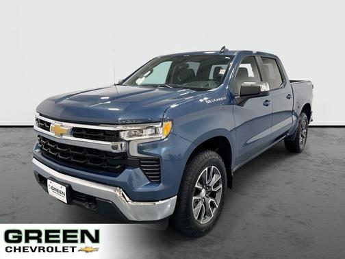 Blue 2024 Chevrolet Silverado 1500 LT