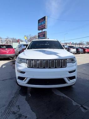 Bright White Clearcoat 2014 Jeep Grand Cherokee Summit SUV