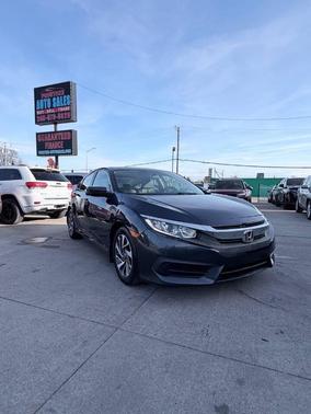 Aegean Blue Metallic 2016 Honda Civic EX