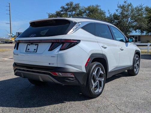 Quartz White 2022 Hyundai TUCSON Limited