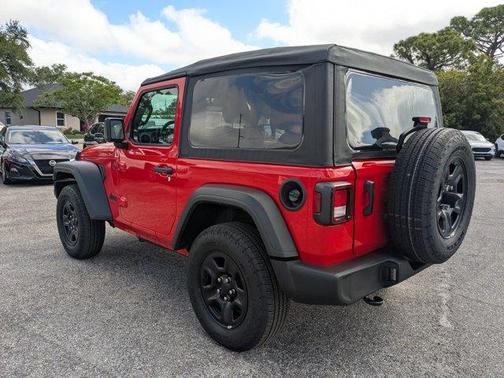 Firecracker Red Clearcoat 2025 Jeep Wrangler Sport