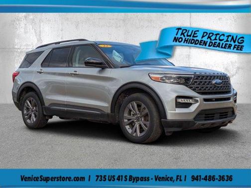 Carbonized Gray Metallic 2022 Ford Explorer XLT