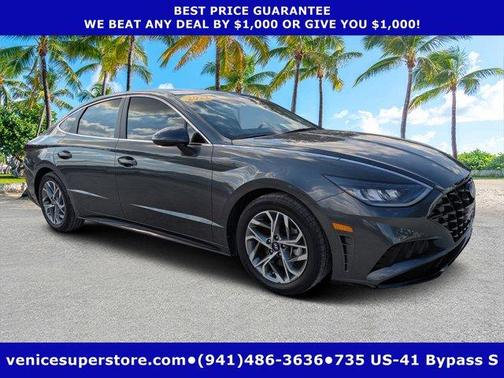 Portofino Gray 2023 Hyundai SONATA SEL