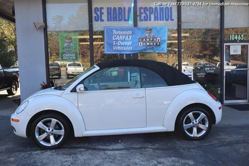 2007 Volkswagen New Beetle Triple White