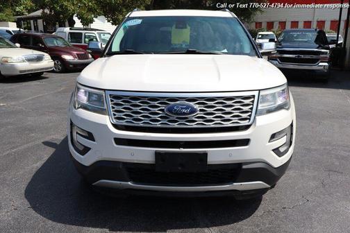 2017 Ford Explorer Platinum